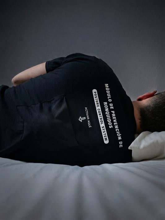 Camiseta anti ronquidos. Deja de roncar. Deja dormir